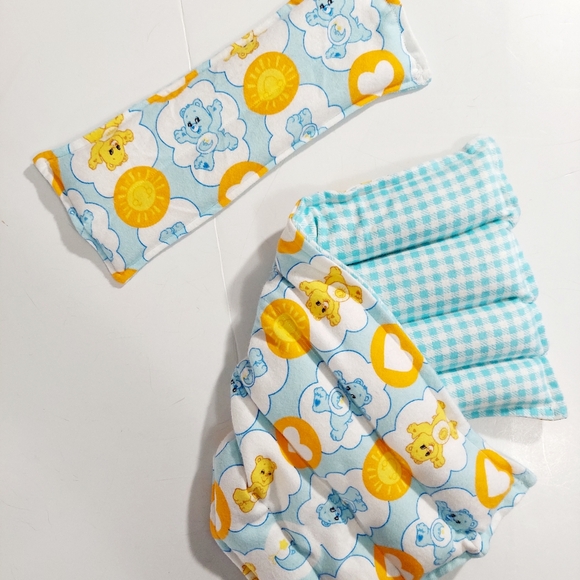 Rice Therapeutic heating-cooling pad, Cold Pack, Heat Pad, Rice Bag, Care Bears - Picture 1 of 6